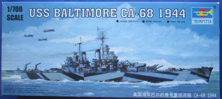 Trumpeter 1/700 USS Baltimore CA-68 '44 5725